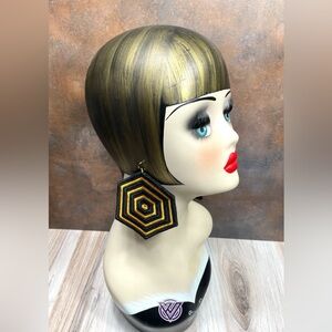 Custom Embroidered Earrings